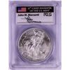 Image 1 : 2013 $1 American Silver Eagle Coin PCGS MS70 First Strike John M. Mercanti Signature