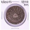Image 1 : 1844 Am Mexico 4 Reales Silver Coin