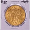 Image 1 : 1904 $20 Liberty Head Double Eagle Gold Coin