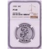 Image 1 : 1959 Proof Franklin Half Dollar Coin NGC PF68