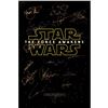 Image 1 : Signed Star Wars: The Force Awakens Movie Poster