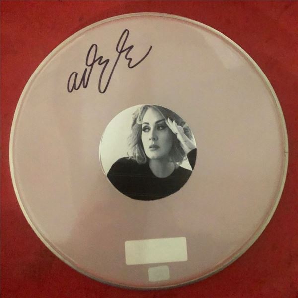 Signed Adele Drumhead