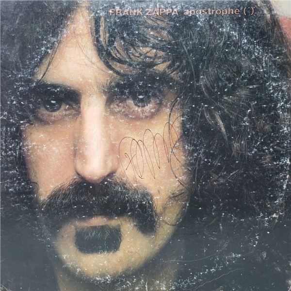 Signed Frank Zappa, Apostrophe Album Cover