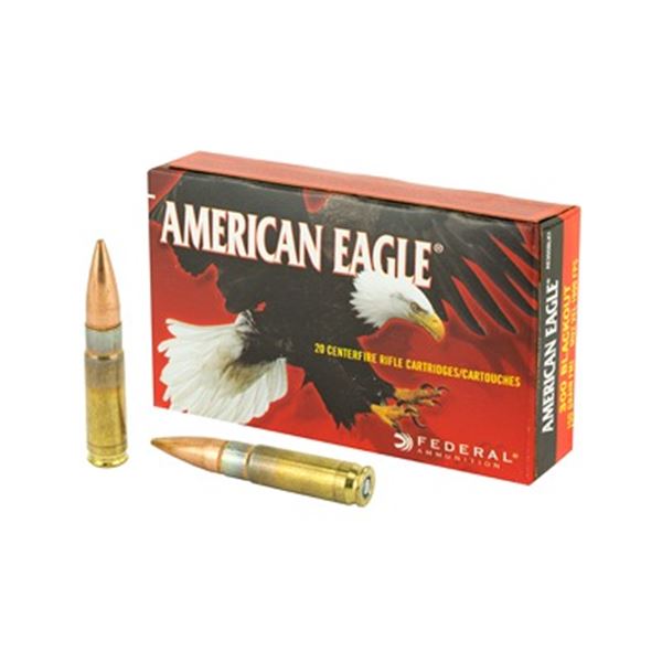 FED AM EAGLE 300BLK 150GR FMJ - 20 Rds