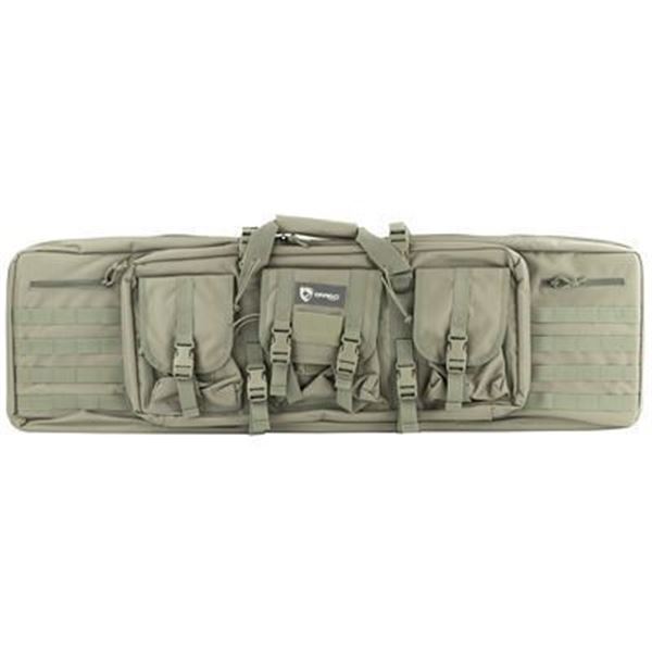 DRAGO GEAR 42" DOUBLE GUN CASE GRY