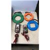 Image 1 : 2 ELECTRICAL METERS AND 3 FISH TAPES - MASTERCRAFT AND EQUUS