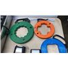 Image 2 : 2 ELECTRICAL METERS AND 3 FISH TAPES - MASTERCRAFT AND EQUUS