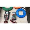 Image 3 : 2 ELECTRICAL METERS AND 3 FISH TAPES - MASTERCRAFT AND EQUUS