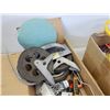 Image 2 : 2 BOXES OF TOOLS AND PAINTING SUPPLIES