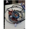 Image 8 : WIRE CABLE EXTENTION CORDS, BARBED WIRE, STEALTH WINDSHIELD WIPERS AND LEADED GLASS SHADE