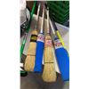 Image 2 : LOT OF CURLING BROOMS, BRUSHES AND ICE SHOES