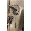 Image 2 : BUNDLE OF FISHING RODS AND NET