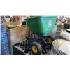 Image 1 : TOWABLE SEED SPREADER AND 2 BERRY PICKING SCOOPS
