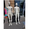 Image 2 : Two adult sized Mannequins 1 has 2 right arms