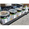 Image 2 : 5 PAILS OF PORCH AND FLOOR ENAMEL PAINT GREEN