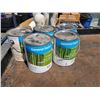 Image 1 : 5 PAILS OF Z-COAT WATERBOURNE ACRYLIC LATEX BASE WHITE
