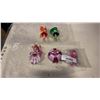 Image 1 : SET OF PRECURE ANIME FIGURES AND COMPACT WITH CHARMS