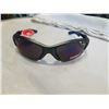 Image 2 : NEW RYDERS GREY AND BLUE R136 RTX SUNGLASSES WITH INTERCHANGEABLE LENSES AND CASE - RETAIL $59