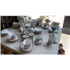Image 2 : LOT OF CHINA CUPS AND SAUCERS AND MYOTT TEAPOT - ROYAL ALBERT, BAVARIA AND OTHER