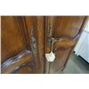Image 8 : WALNUT WARDROBE 87 INCHES TALL X 50 WIDE X 25 DEEP