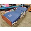 Image 2 : NEW INVACARE ECHO ELECTRIC ADJUSTABLE BED WITH FOLDING SAFETY RAILS AND 5 MINDS MOBILITY MATTRESS W/