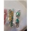 Image 8 : 7 BAGS OF JEWELLERY