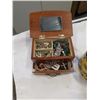 Image 2 : 2 JEWELLERY BOXES AND BOX OF JEWELLERY