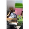 Image 8 : 2 BOXES AND 2 CRATES OF DUPLO, KIDS TOYS, CAKE FORMS - DORA, BOB THE BUILDER