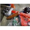 Image 2 : 6 KIDS TOY HAMPERS LAUNDRY HAMPERS AND 3 INFLATEABLE WEAPONS - SWORD, FLAIL AND PITCHFORK