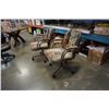 Image 2 : 2 MCM castered arm chairs