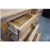 Image 8 : PAIR OF OAK 3 DRAWER NIGHTSTANDS