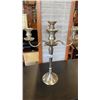 Image 2 : TWO METAL 5 CANDLE CANDELABRAS
