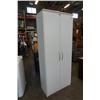 Image 2 : WHITE CUPBOARD - 6 FOOT 1 INCH TALL, 30 INCH WIDE 16 DEEP