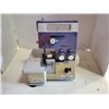 Image 1 : JANOMELOCK MODEL JL-603A SEWING MACHINE WORKING NO CORD