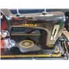 Image 3 : ITALIAN NECCHI MADE LINCOLN SEWING MACHINE WORKING WITH FOOT PEDAL
