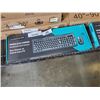 Image 2 : 2 AS NEW WIRELESS KEYBOARD AND MOUSE COMBO