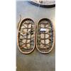 Image 1 : VINTAGE WOOD, CANVAS AND ROPE SNOWSHOES