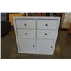 Image 2 : WHITE 6 DRAWER DRESSER