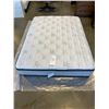 Image 8 : AS NEW MARSHALL QUEENSIZE DOUBLE PILLOW TOP, HAND MADE, NORTH  AMERICA MANUFACTURING, HIGH QUALITY M