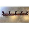 Image 2 : RUSTIC WINE RACK AND WOOD COAT RACK