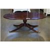 Image 1 : DUNCAN PHYFE STYLE COFFEE TABLE - 44 INCHES X 2 FOOT X 16 INCHES TALL