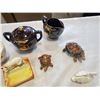 Image 2 : LENOX, WADE AND JAPAND CHINA, FIGURES, CREAM AND SUGAR AND TEACUPS