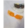 Image 4 : NEW PAIR OF RYDERS AERO R196 SUNGLASSES WITH INTERCHANGEABLE LENSES AND CASE - RETAIL $49
