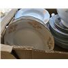 Image 2 : BOX OF S C RICHARD ITALIAN PLATES, BOWL AND OTHER CHINA