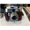 Image 2 : BOX OF ANTIQUE VOIGTLANDER VITO CL CAMERA, RYDERS SUNGLASSES DIGITAL CAMERAS AND PURSE