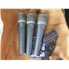 Image 2 : Qty 3 SHURE Beta 57 Mics w/ Clips