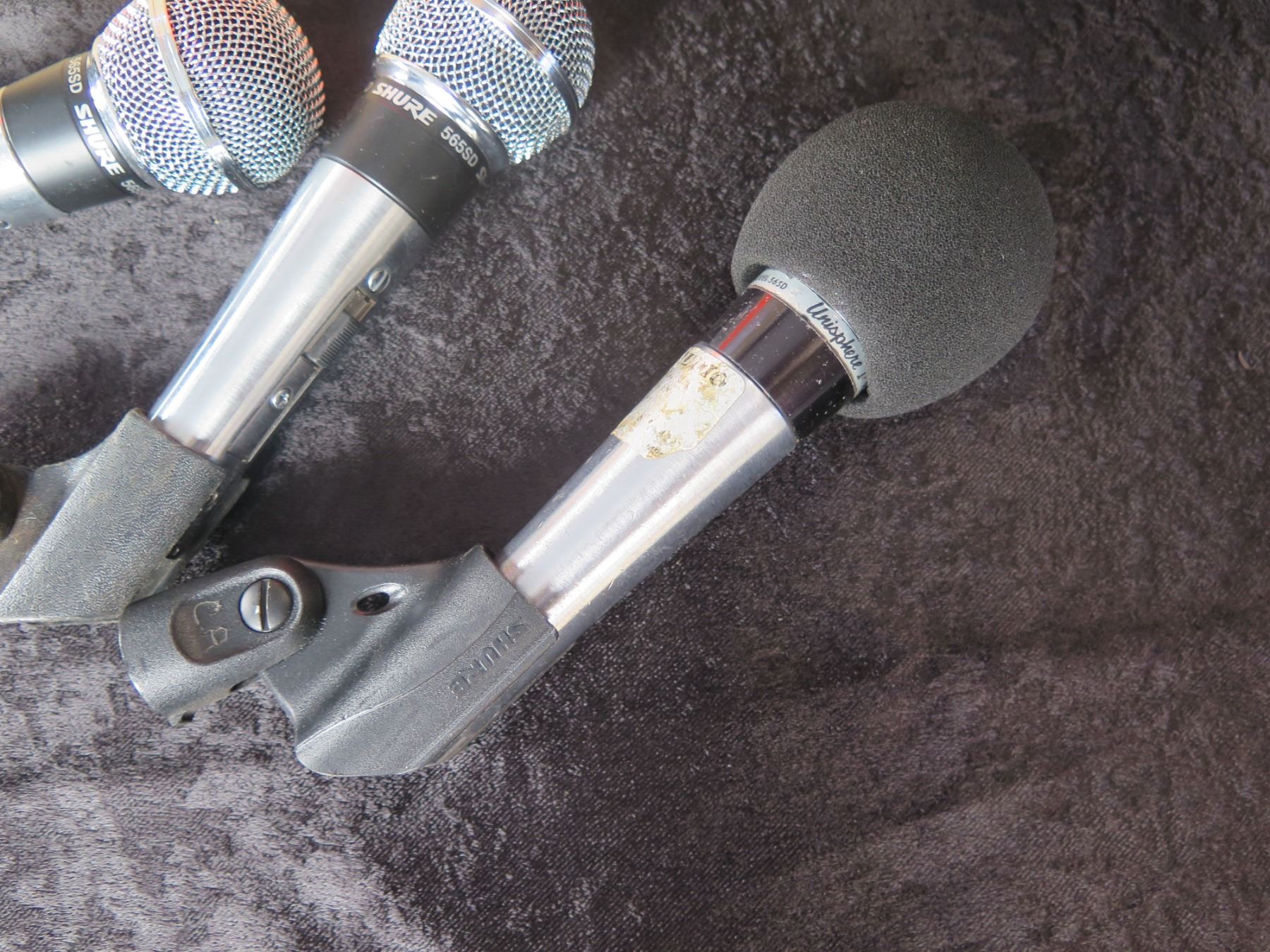 Qty 4 SHURE 565SD Vocal, Speaking and General Use