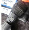 Image 3 : Qty 2 SHURE SM87 Mics - Black w/ Clips, Great for Vocals, Guitars, Drums - Condenser