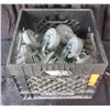 Image 1 : Crate of 4" x 1/4"  Gray Swivel Caster Wheels