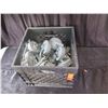 Image 2 : Crate of 4" x 1/4"  Gray Swivel Caster Wheels